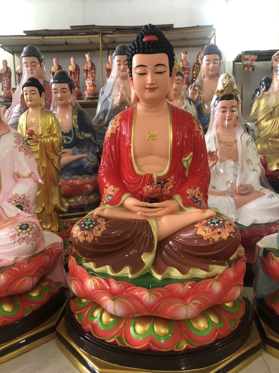Tượng Phật A Di Đà 60 cm